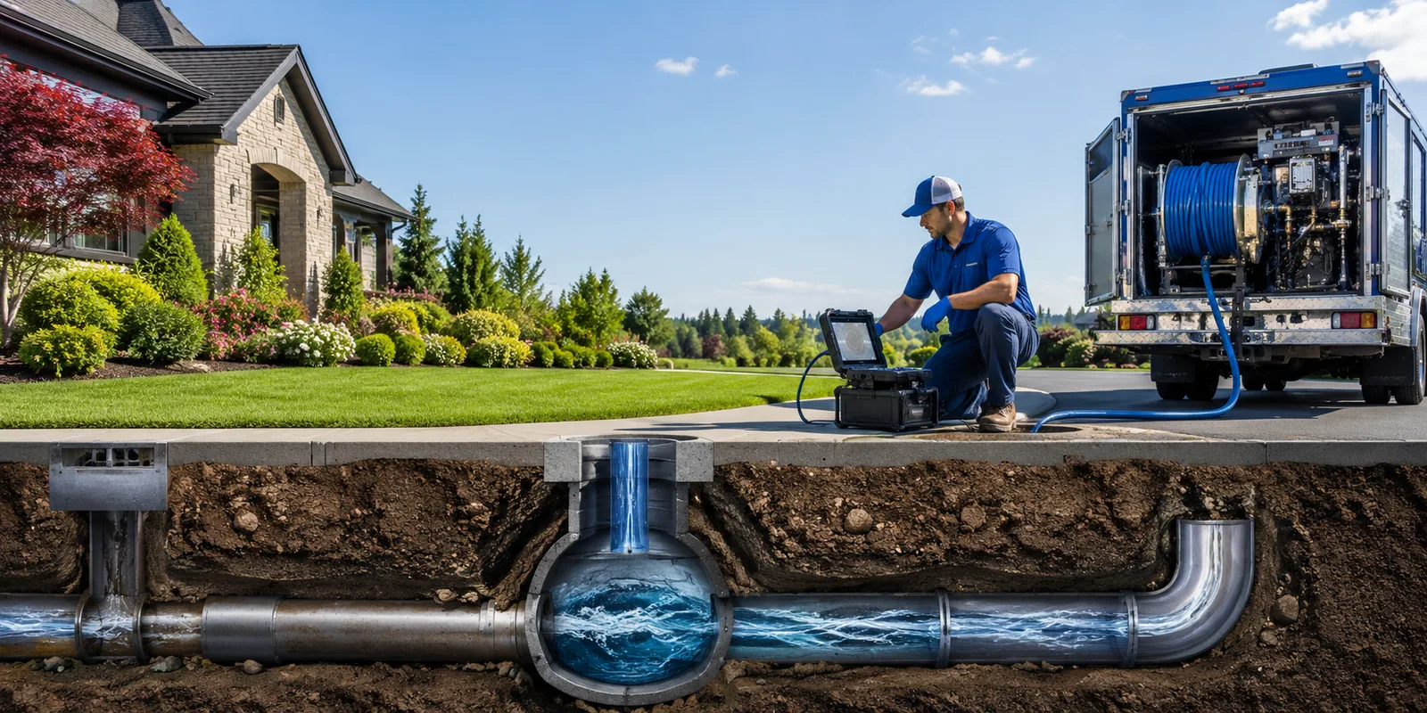Drainage restoration information for Bellevue, IA